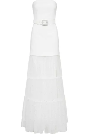Rebecca Vallance Mirabella strapless maxi dress
