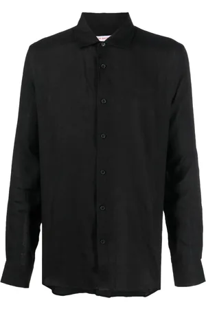 Orlebar Brown Giles long-sleeve linen shirt