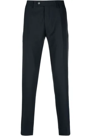 Boggi Milano Mid-rise tailored trousers