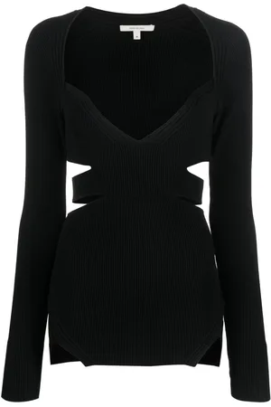Nensi Dojaka Cut-out knitted top