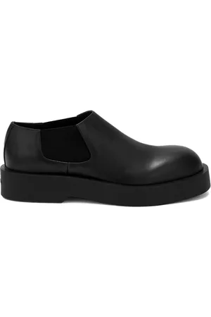 Jil Sander Round-toe leather loafers