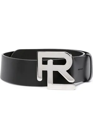 Ralph Lauren Logo-lettering leather belt