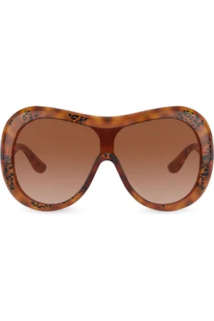 Dolce & Gabbana DNA oversize-frame sunglasses