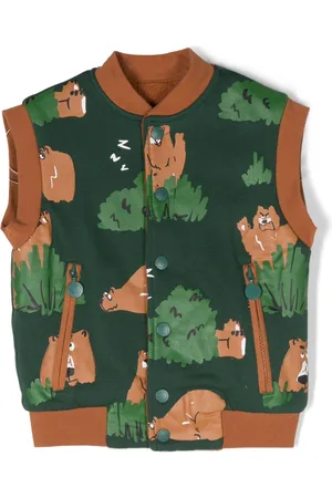 Stella McCartney Graphic-print reversible gilet