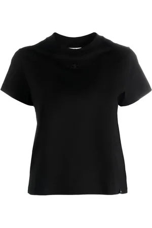 Courrèges Crew-neck jersey T-shirt