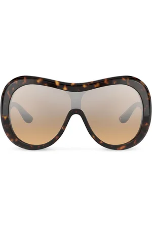 Dolce & Gabbana DNA oversize-frame sunglasses
