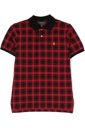 Ralph Lauren Polo Pony plaid polo shirt