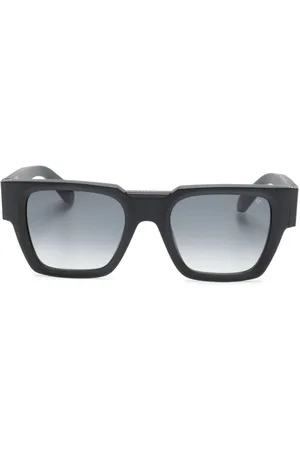 Philipp Plein Logo-plaque square-frame sunglasses