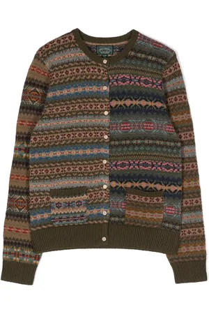 Ralph Lauren Fair isle intarsia-knit cardigan