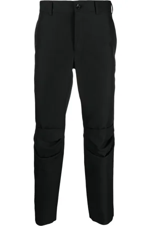 Comme des Garçons Mid-rise tapered trousers