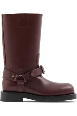 Burberry Buckle-detail riding boots