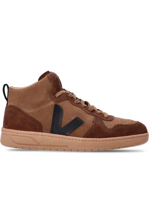 Veja V-15 suede sneakers