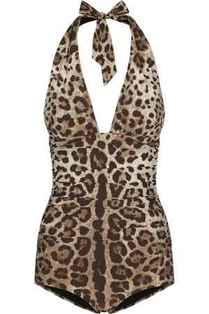 Dolce & Gabbana Leopard-print swimsuit