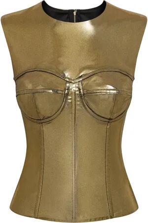 Dolce & Gabbana Metallic sleeveless top