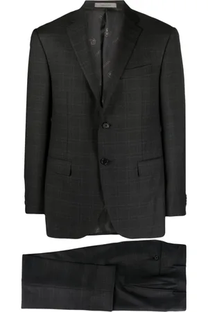 corneliani Checked single-breasted suit
