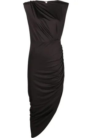 VERONICA BEARD Merrith draped midi dress