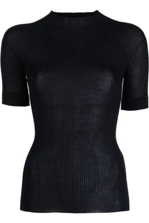 Sa Su Phi Fine-ribbed knitted top