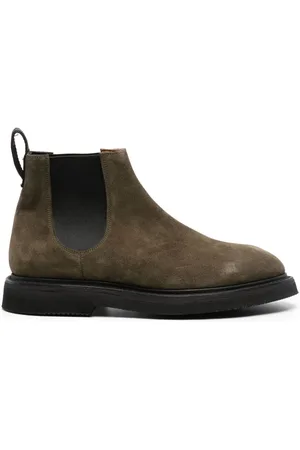 Premiata Round-toe suede ankle boots
