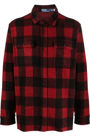 Ralph Lauren Plaid-check flannel shirt
