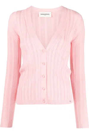 Sonia by Sonia Rykiel Logo-lettering V-neck cardigan