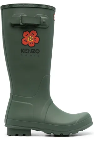 Kenzo X Hunter Boke Flower-print wellington boots