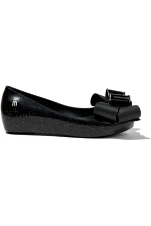 Melissa Ultragirl Sweet bow-detail ballerinas