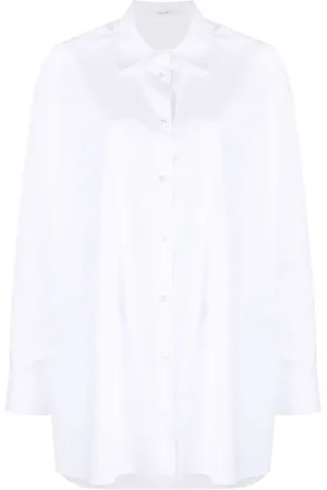 The Row Long-sleeve cotton shirt
