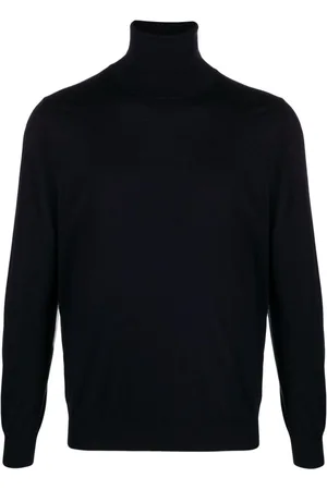LANEUS Roll-neck fine-knit jumper