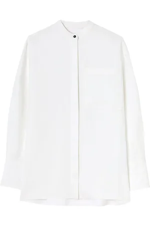 Jil Sander Drop-shoulder linen shirt