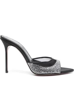 GEDEBE Isabelli 10mm crystal-embellished sandals