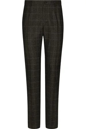 Dolce & Gabbana Plaid-check tailored trousers