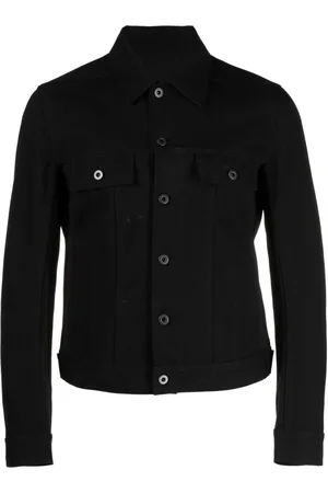 Rick Owens Trucker cotton shirt jacket