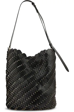 Paco rabanne Pacoïo leather bucket bag