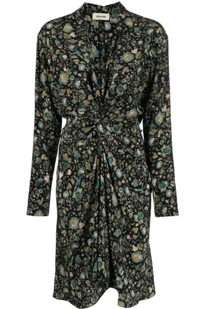 Zadig & Voltaire Rozo floral-print silk dress