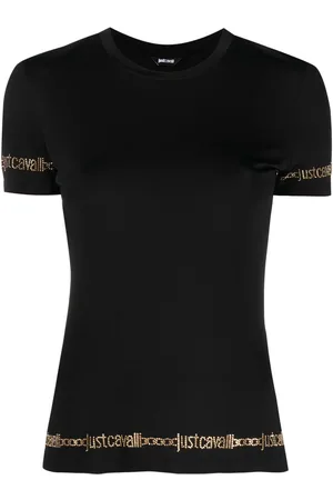 Roberto Cavalli Logo-print round-neck T-shirt