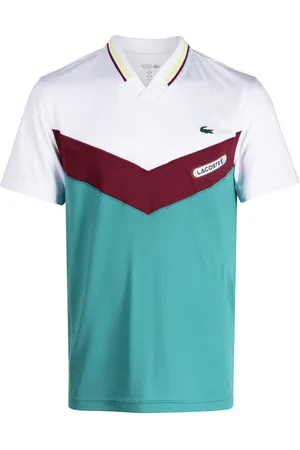 Lacoste Tennis x Daniil Medvedev logo-patch polo shirt
