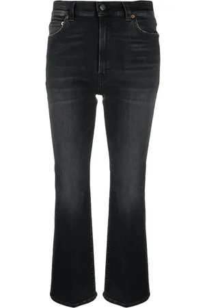 haikure Mid-rise flared jeans
