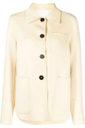 Jil Sander Buttoned-up cashmere shirt jacket