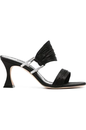 Manolo Blahnik Chinap 70mm satin mules