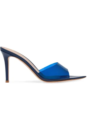 Gianvito Rossi Elle 85mm point-toe mules
