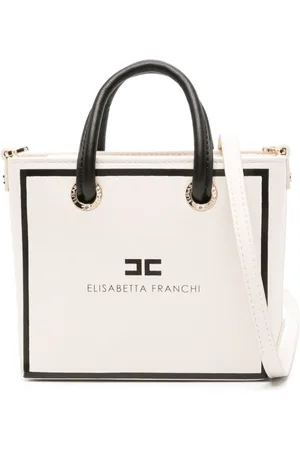 Elisabetta Franchi Mini 24/7 logo-print tote bag