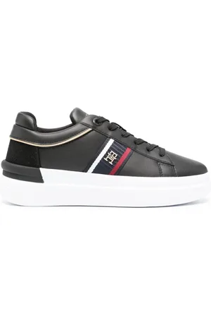 Tommy Hilfiger Logo-plaque low-top sneakers