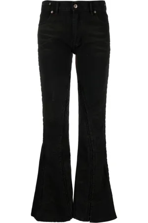 Y / PROJECT Adjustable flared jeans