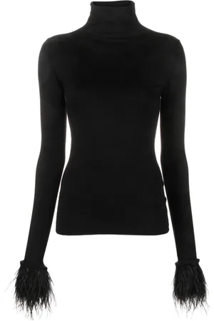 MANURI Elektra roll-neck knitted top