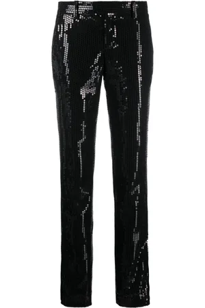 Zadig & Voltaire Pruny sequinned tapered trousers