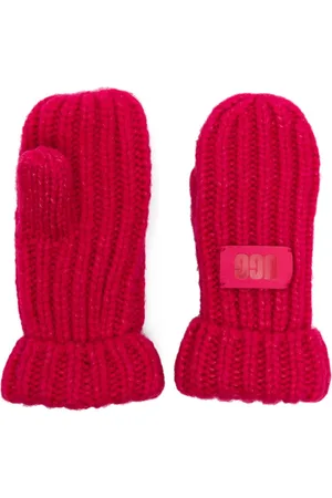 UGG Chunky-knit gloves