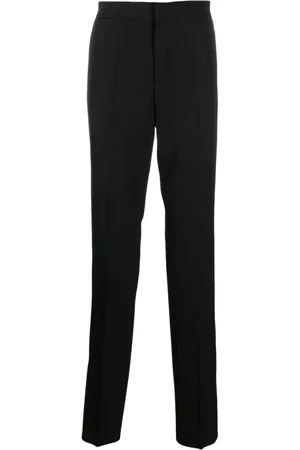 VERSACE Straight-leg wool trousers