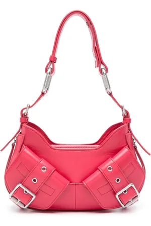 BIASIA Y2K leather shoulder bag