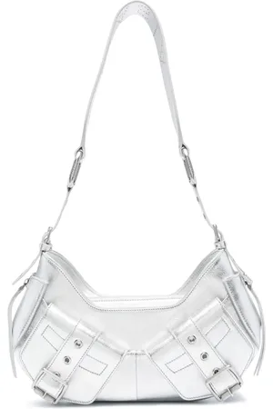 BIASIA Y2k leather shoulder bag