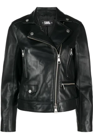 Karl Lagerfeld Leather biker jacket